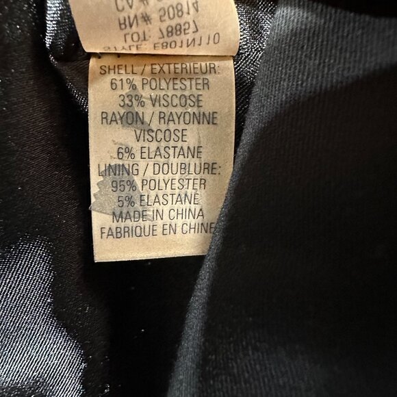 Elie Tahari Blazer Womens 10 Jacket 1 Button Stretch Notch Collar Pockets Lined - Picture 6 of 8